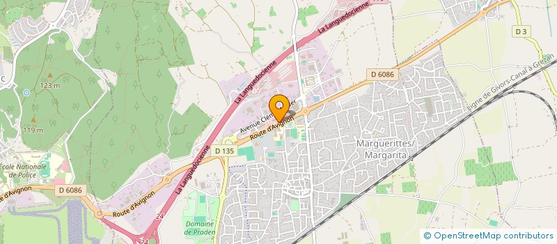 localisation de l'entreprise AZEA CITY  MARGUERITTES