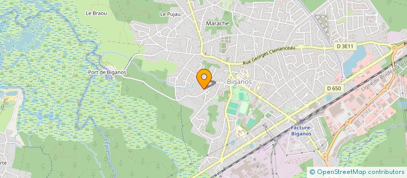 localisation de l'entreprise AZECO BORDEAUX à BIGANOS