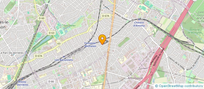 localisation de l'entreprise AZEDCIAL à ANTONY