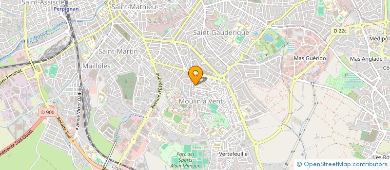 localisation de l'entreprise AZEIS  PERPIGNAN