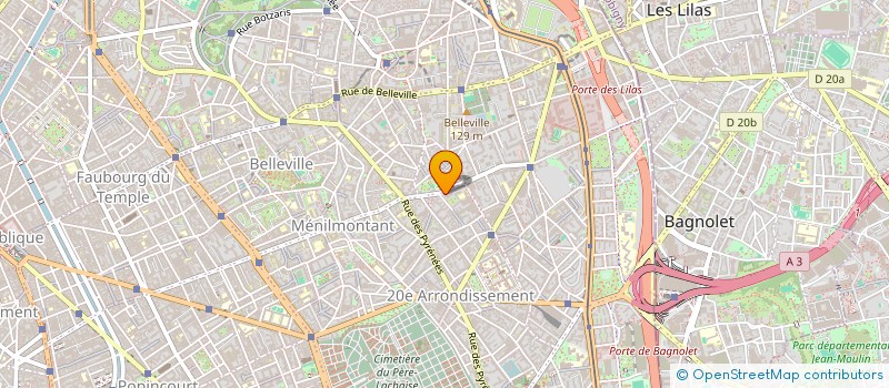 localisation de l'entreprise AZEL DEVELOPPEMENT  PARIS