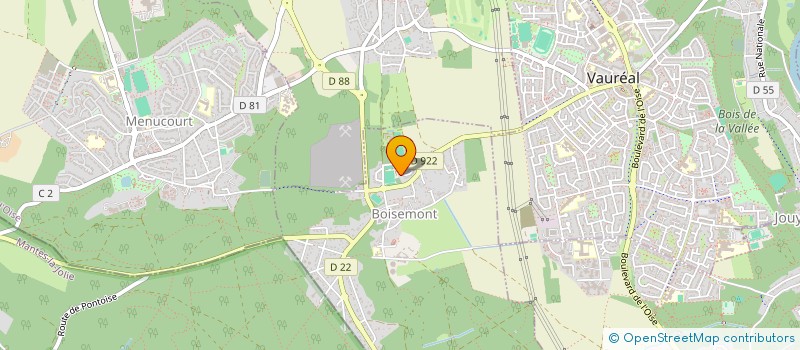 localisation de l'entreprise AZEL HOLDING  BOISEMONT