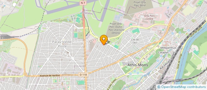 localisation de l'entreprise AZEL RUN  ATHIS-MONS