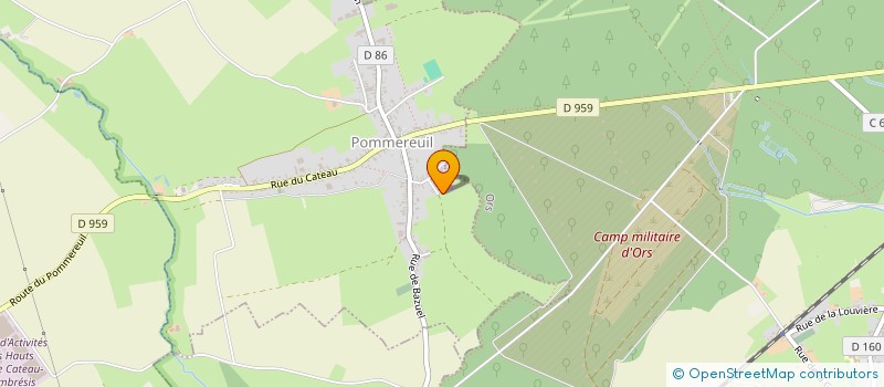 localisation de l'entreprise AZELFAFAGE à POMMEREUIL