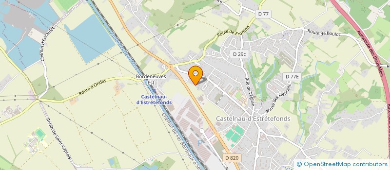 localisation de l'entreprise AZELLA IMPORT EXPORT à CASTELNAU D'ESTRETEFONDS