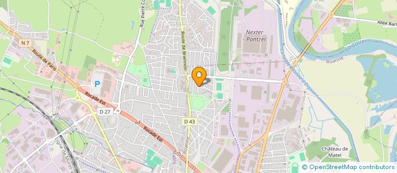 localisation de l'entreprise AZELYS  ROANNE