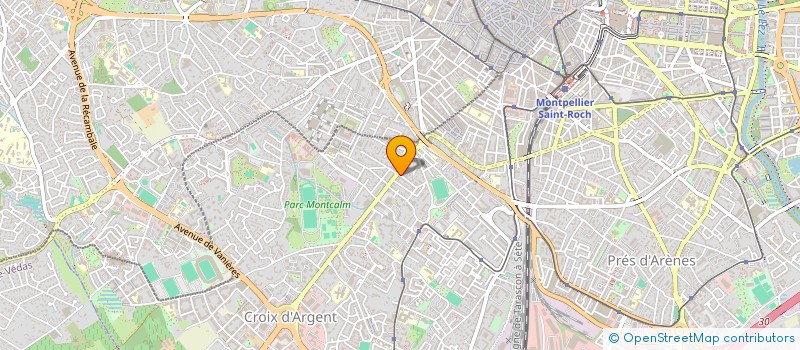 localisation de l'entreprise AZEMA à MONTPELLIER