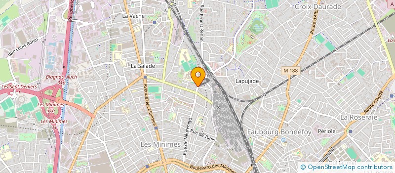 localisation de l'entreprise AZEMAR PEINTURE à TOULOUSE