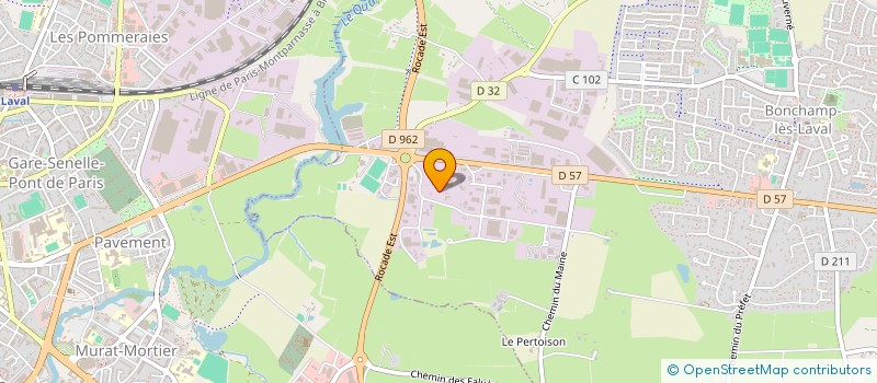 localisation de l'entreprise AZEN  BONCHAMP-LES-LAVAL