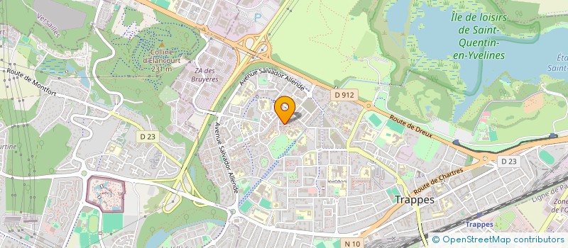 localisation de l'entreprise AZEN TAXI à TRAPPES