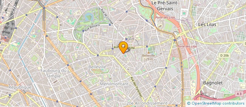 localisation de l'entreprise AZENDAY  PARIS