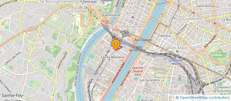 localisation de l'entreprise AZENIX à LYON
