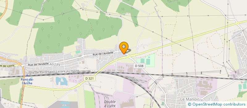 localisation de l'entreprise AZEO  ALIZAY