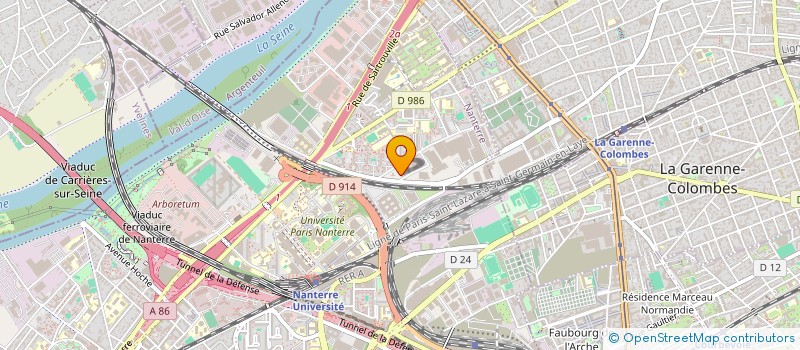 localisation de l'entreprise AZEOTOP CONSULTING à NANTERRE