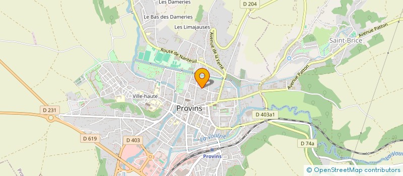 localisation de l'entreprise AZEPA à PROVINS