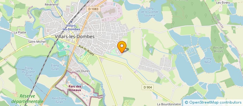 localisation de l'entreprise AZEPSY à VILLARS-LES-DOMBES
