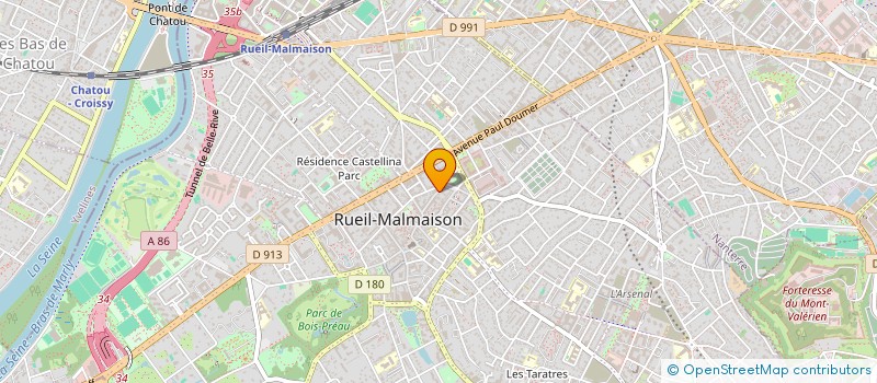 localisation de l'entreprise AZER à RUEIL-MALMAISON