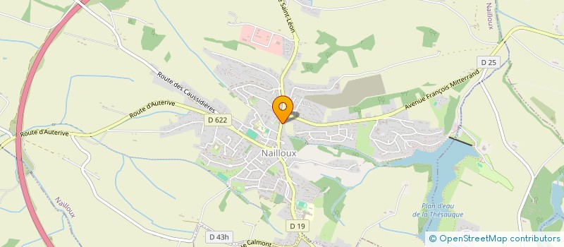 localisation de l'entreprise AZERI  NAILLOUX