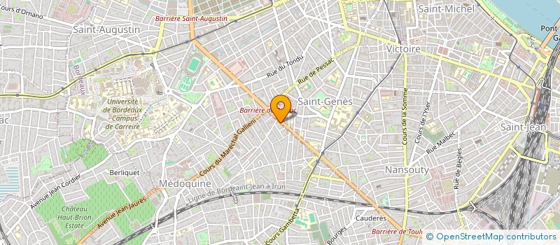 localisation de l'entreprise AZERIA  TALENCE