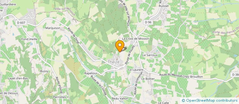 localisation de l'entreprise AZERMECA  TERNAND