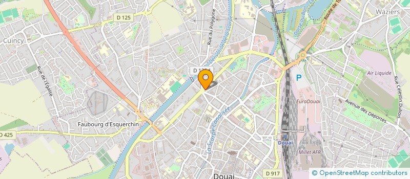 localisation de l'entreprise AZERRA CONSEIL PATRIMONIAL  DOUAI