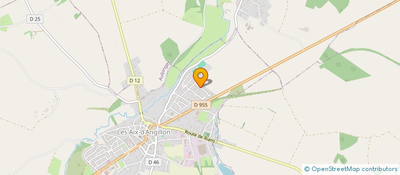 localisation de l'entreprise AZERTHIB à LES AIX-D'ANGILLON