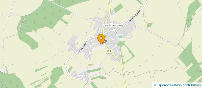 localisation de l'entreprise AZERTIX  SAINT-FUSCIEN