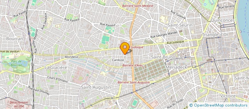 localisation de l'entreprise AZERTYUIOP  BORDEAUX