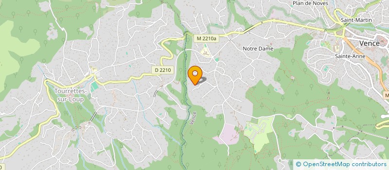 localisation de l'entreprise AZETCO à VENCE