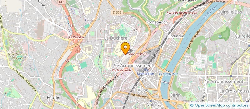 localisation de l'entreprise AZETEK à LYON