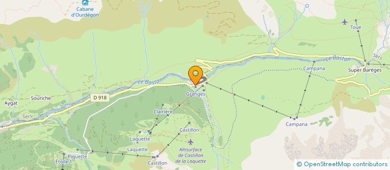 localisation de l'entreprise AZETIC  ESTERRE