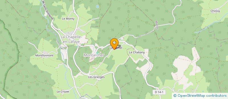 localisation de l'entreprise AZETICCIO  MONTARCHER