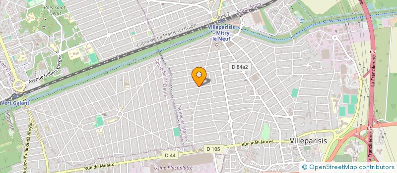 localisation de l'entreprise AZETTA CONNECT à VILLEPARISIS