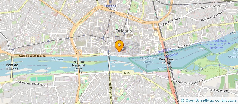 localisation de l'entreprise AZEVEDO CORDONNERIE à ORLEANS