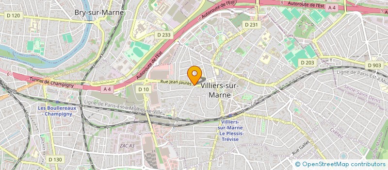 localisation de l'entreprise AZEVEDO PEINTURES à SAINT-DENIS