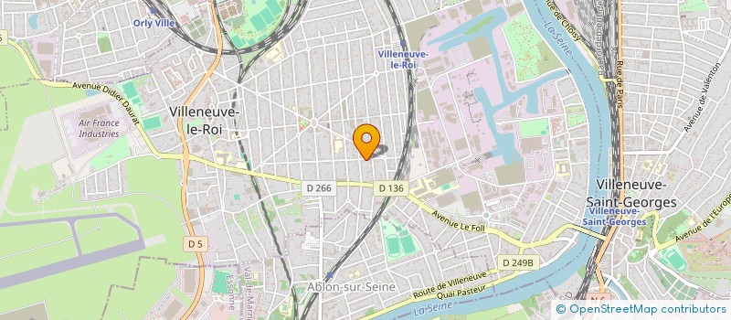 localisation de l'entreprise AZEVEDO RENOVATIONS à VILLENEUVE-LE-ROI