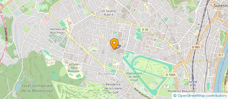 localisation de l'entreprise AZEVIA à RUEIL-MALMAISON