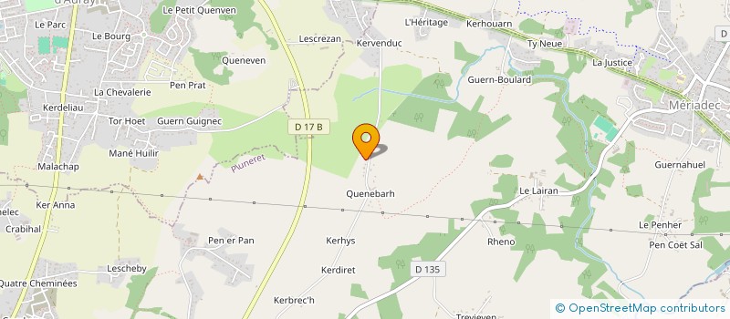 localisation de l'entreprise AZGO AGENCEMENT à PLUNERET