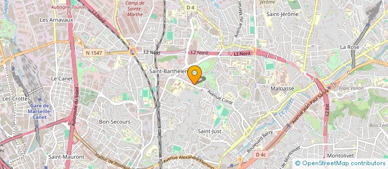 localisation de l'entreprise AZH à MARSEILLE