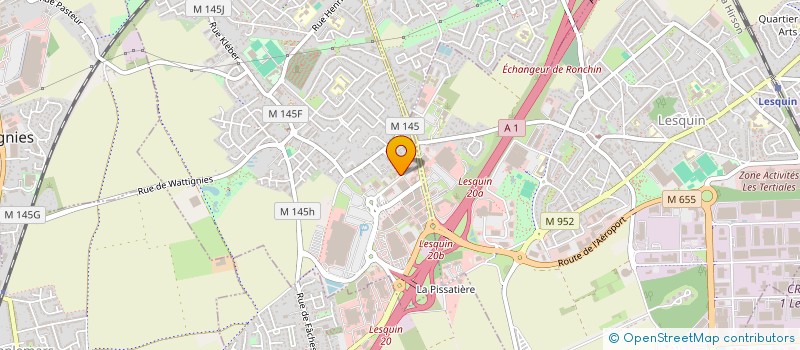 localisation de l'entreprise AZH FACH  FACHES-THUMESNIL