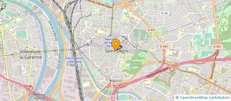 localisation de l'entreprise AZH MULTIMEDIA à SAINT-DENIS