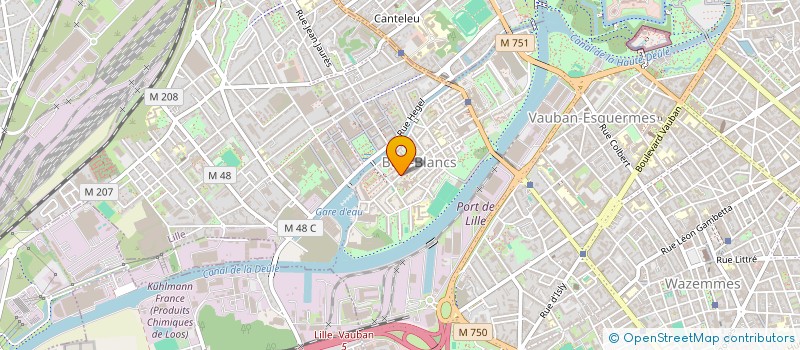 localisation de l'entreprise AZH.PRESTIGE à LILLE