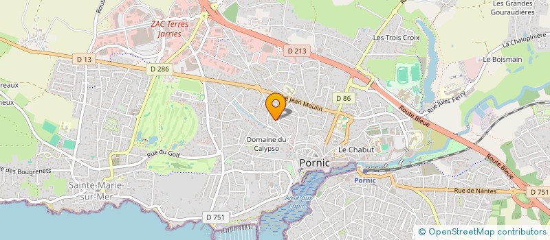 localisation de l'entreprise AZHERTY  PORNIC