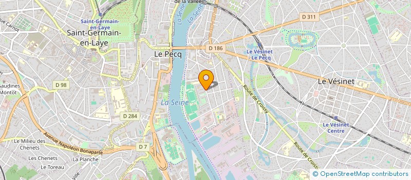 localisation de l'entreprise AZHONG  LE PECQ