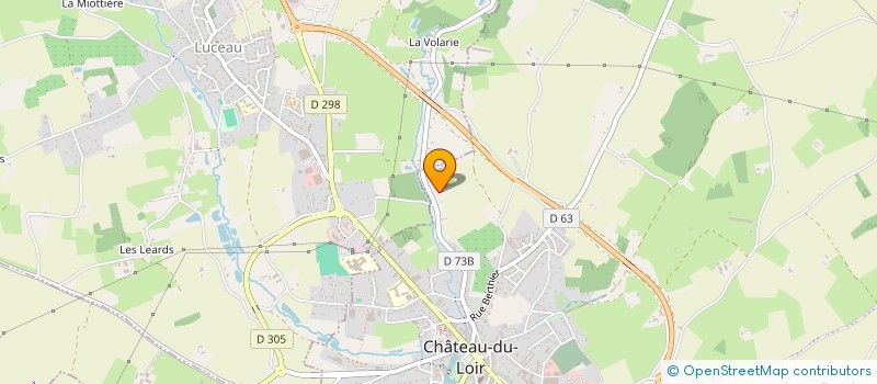 localisation de l'entreprise AZIADE  MONTVAL-SUR-LOIR