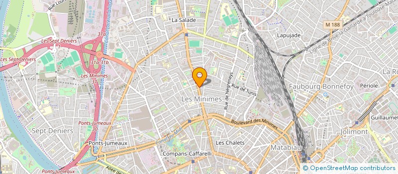 localisation de l'entreprise AZIALE  TOULOUSE