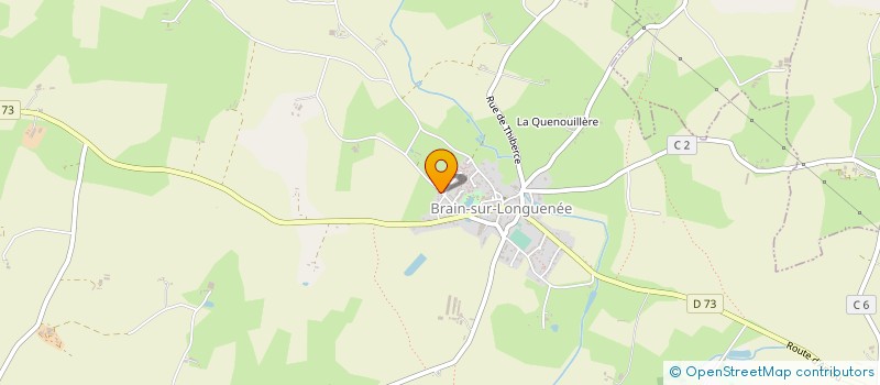 localisation de l'entreprise AZIANE à ERDRE-EN-ANJOU