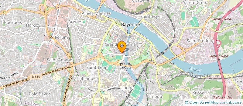 localisation de l'entreprise AZIKA (LES SEMAILLES) à BAYONNE