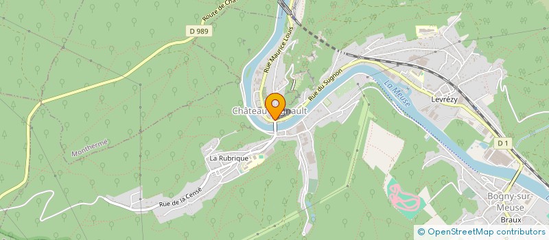localisation de l'entreprise AZIM à BOGNY-SUR-MEUSE