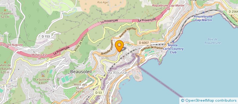 localisation de l'entreprise AZIMOV GROUPE  BEAUSOLEIL